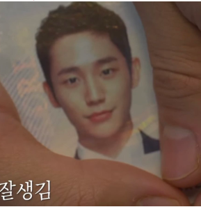 Jung Hae In's Passport Photo